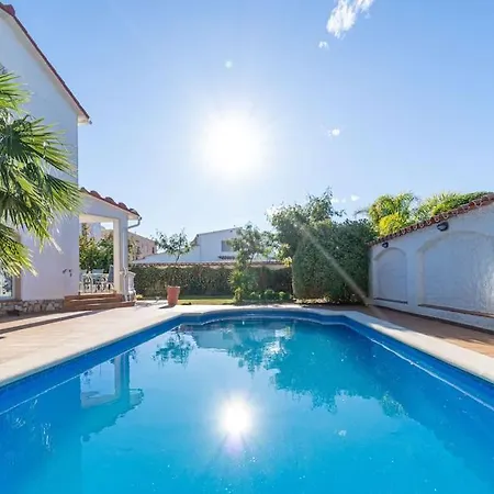 Sm21-gran En La Playa, 4 Habitaciones, Climatizada, Piscina, Barbacoa Y Wifi Villa Empuriabrava