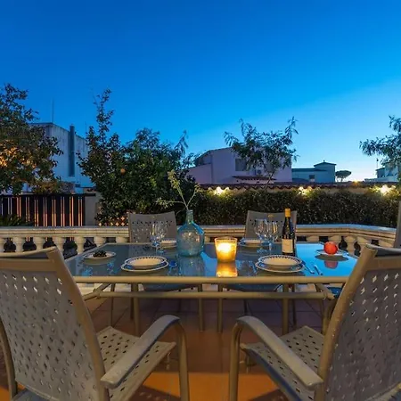 Sm21-gran En La Playa, 4 Habitaciones, Climatizada, Piscina, Barbacoa Y Wifi Villa Empuriabrava