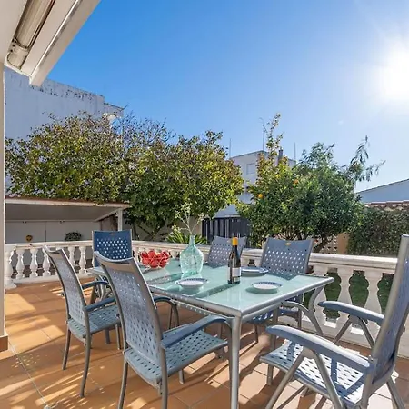 Sm21-gran En La Playa, 4 Habitaciones, Climatizada, Piscina, Barbacoa Y Wifi Villa *